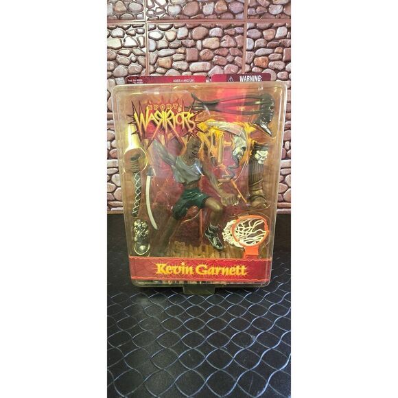 KEVIN GARNETT 1999 CrazyWorks SPORTS WARRIORS Sealed Figure - Picture 1 of 8